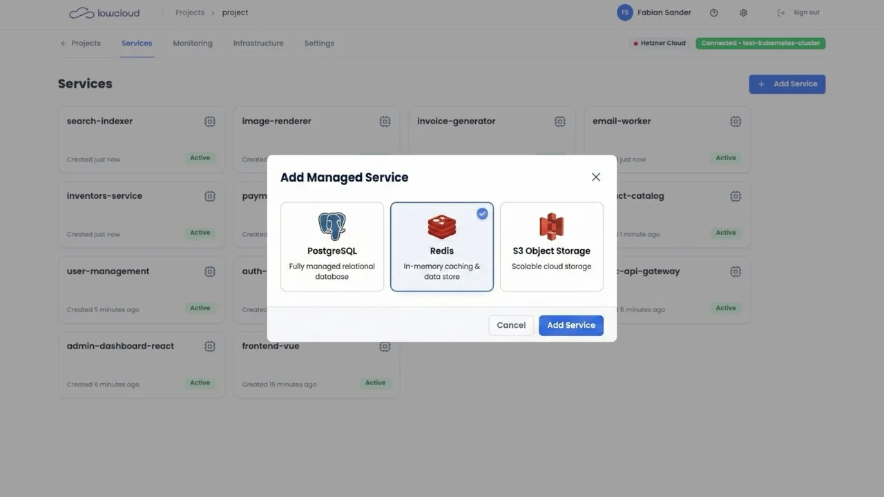 lowcloud Managed Services