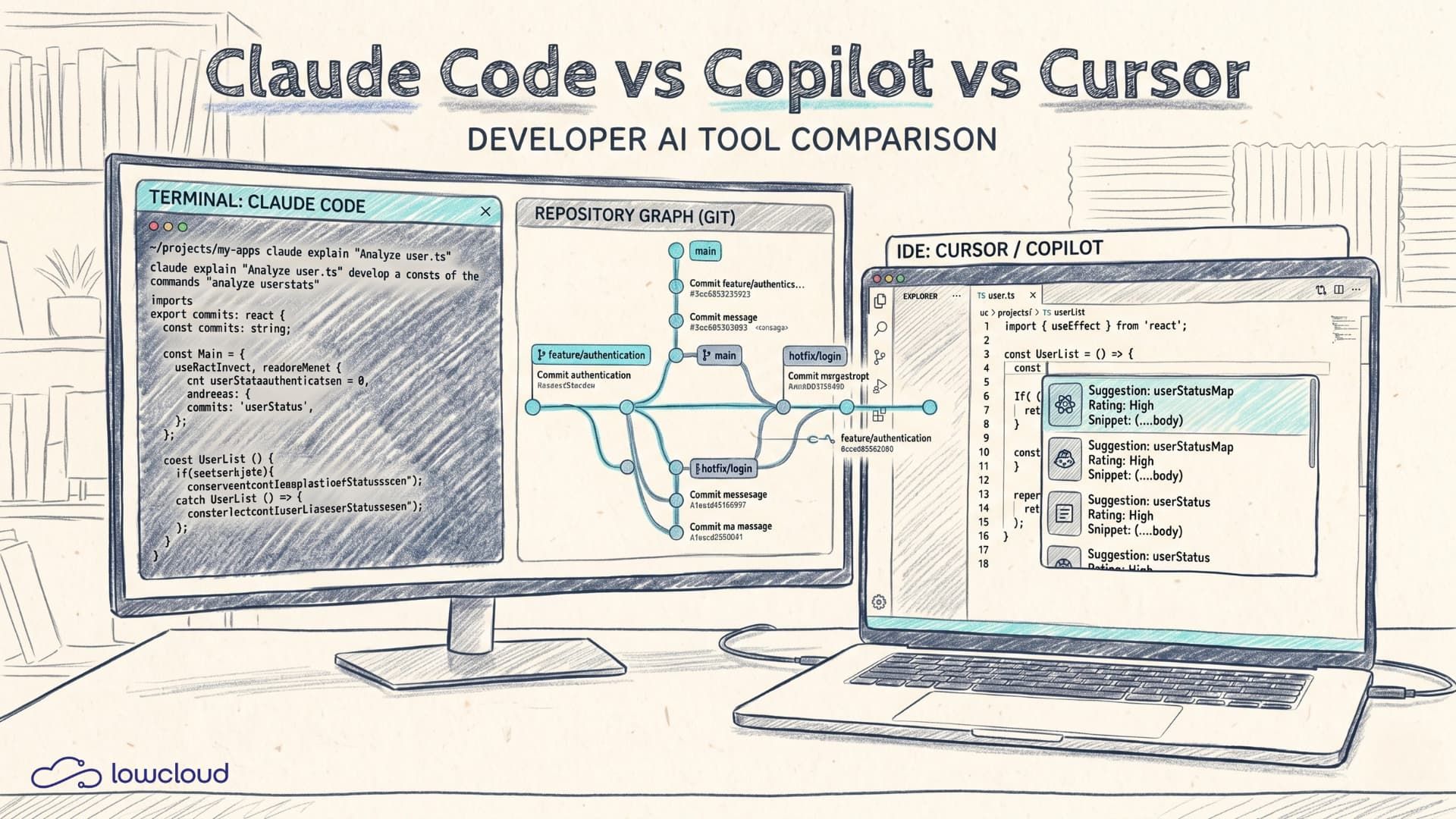 Claude Code vs Copilot vs Cursor: AI Coding Compared