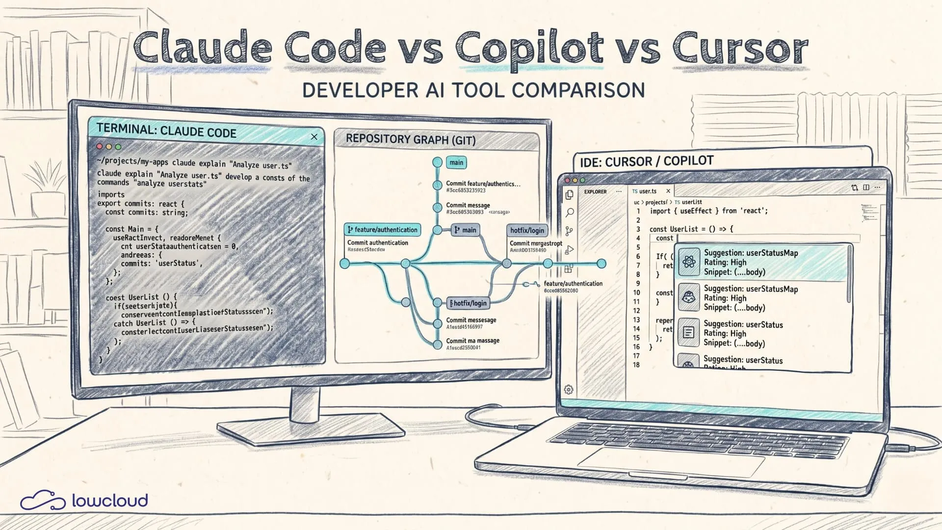 Claude Code vs Copilot vs Cursor: AI Coding Compared